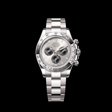 rolex texano white gold black dial|Rolex Cosmograph Daytona Oyster, 40 mm, white gold.